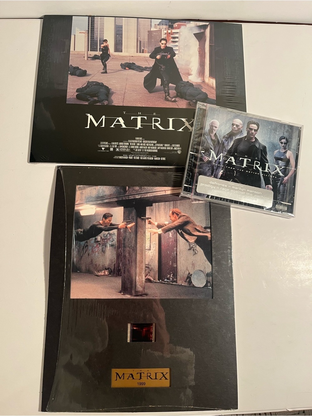 The Matrix movie set - includes soundtrack & 2 collections about the movie